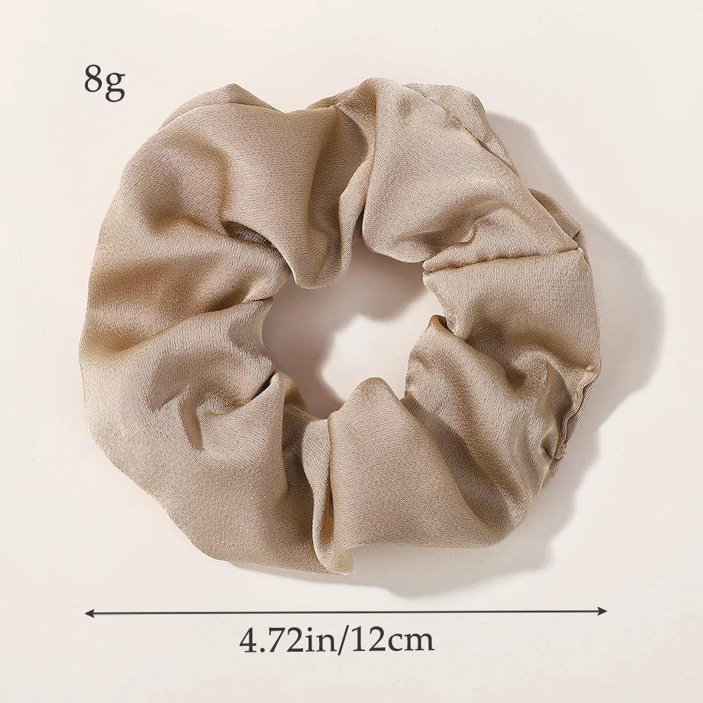 Haven&Co.™ Luxe Silk Scrunchies – Gentle Hold for Healthy, Shiny Hair