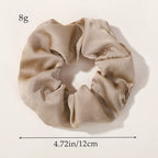 Haven&Co.™ Luxe Silk Scrunchies – Gentle Hold for Healthy, Shiny Hair