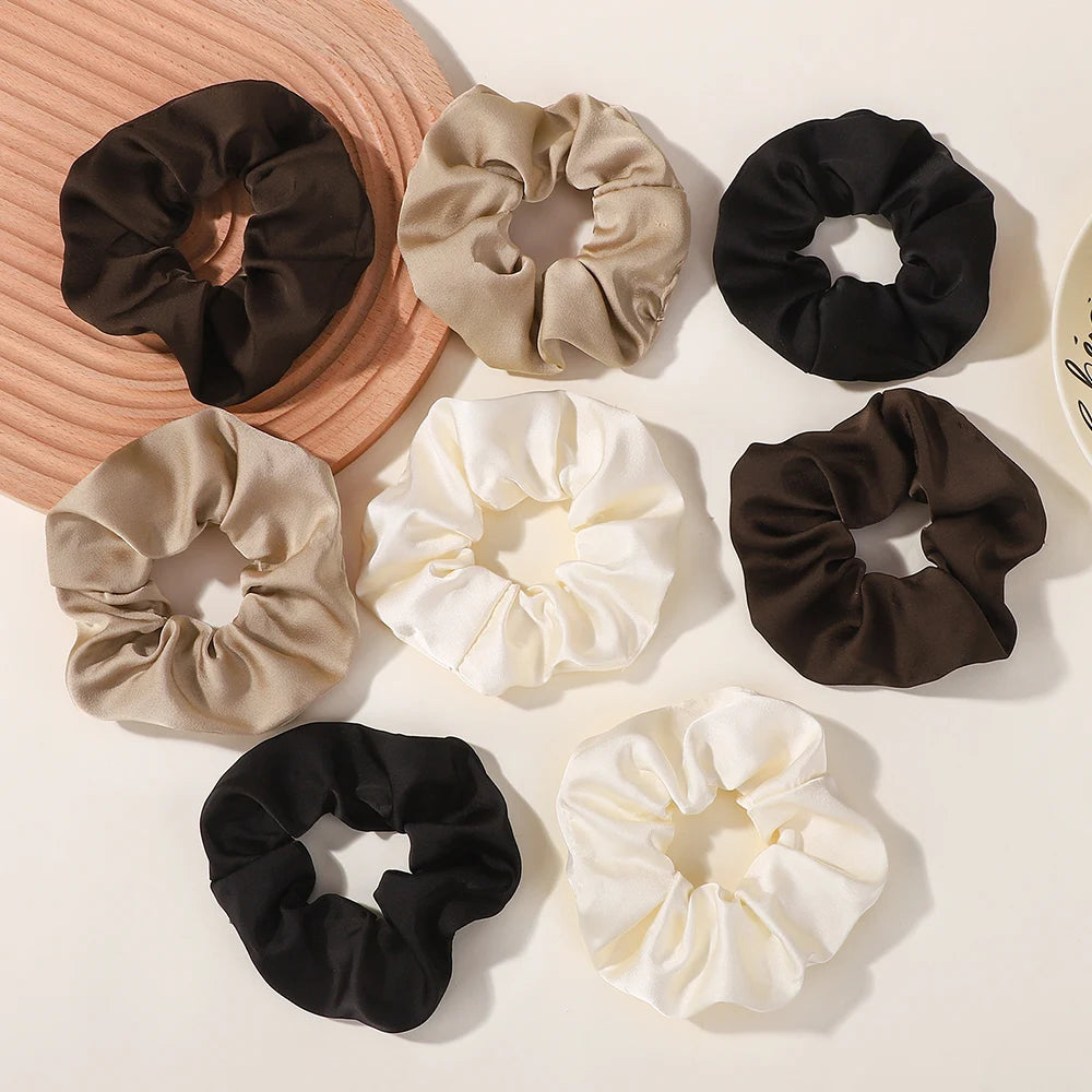 Haven&Co.™ Luxe Silk Scrunchies – Gentle Hold for Healthy, Shiny Hair