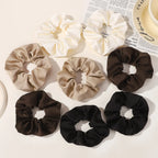 Haven&Co.™ Luxe Silk Scrunchies – Gentle Hold for Healthy, Shiny Hair