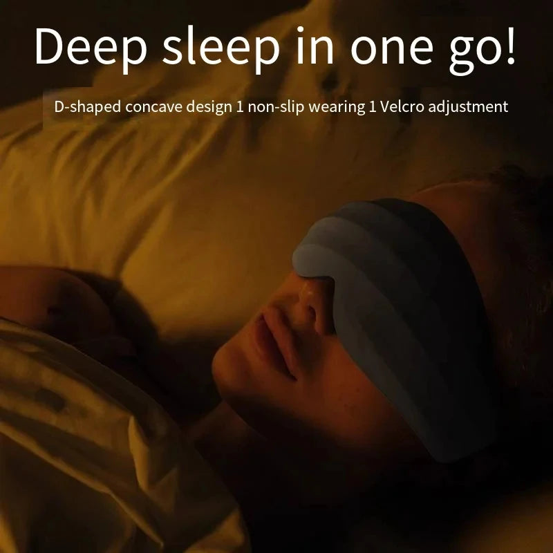 Haven&Co.™ 3D Deep-Rest Sleep Mask – Total Darkness, Total Recovery
